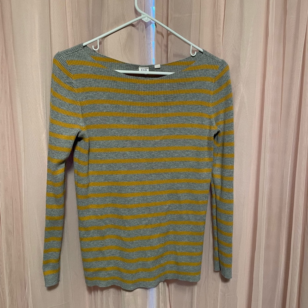 Knit Long Sleeve Sweater from The Gap